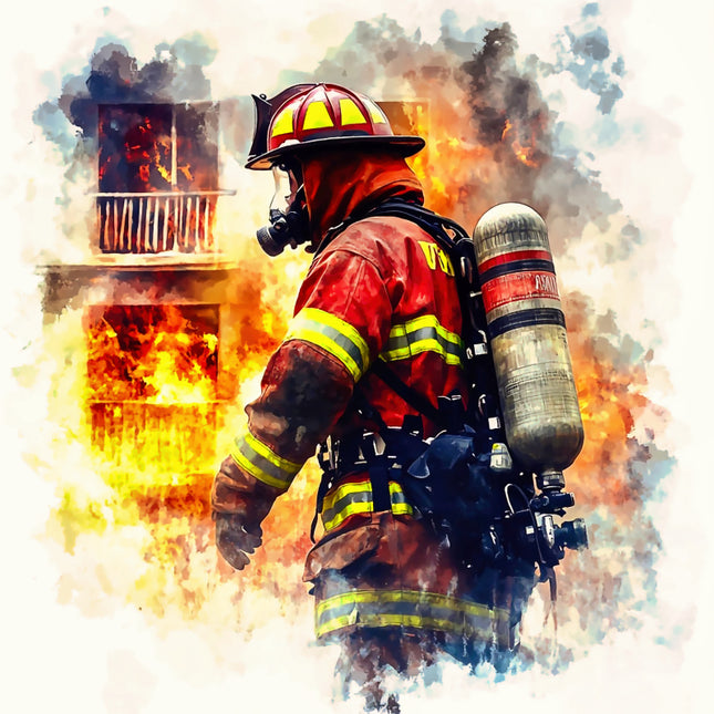 Firefighter cotton fabric panel