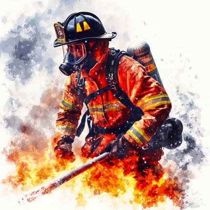 Firefighter cotton fabric panel