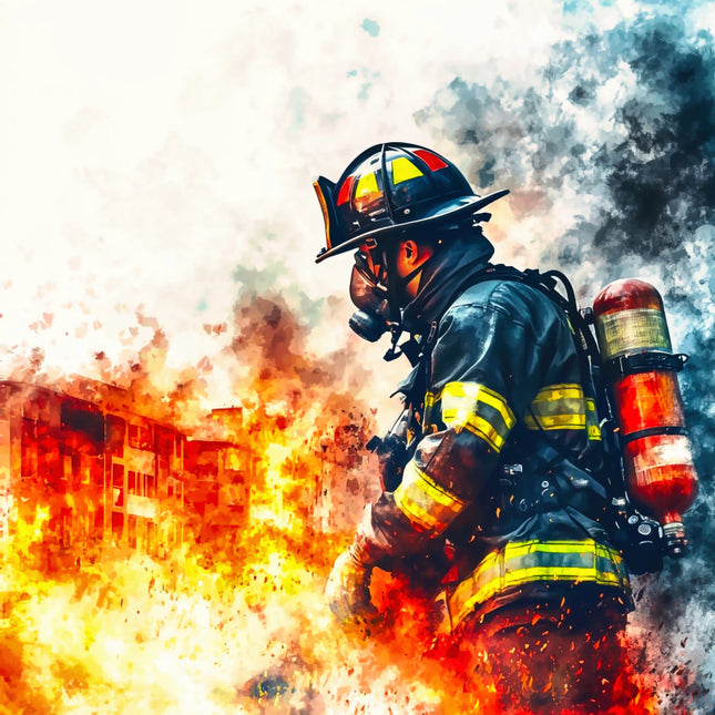 Firefighter cotton fabric panel