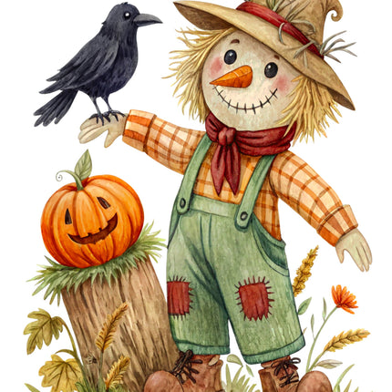 Scarecrow & Raven 100% Cotton Fabric Panel Block CC300