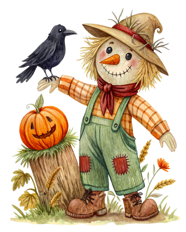 Scarecrow & Raven 100% Cotton Fabric Panel Block CC300