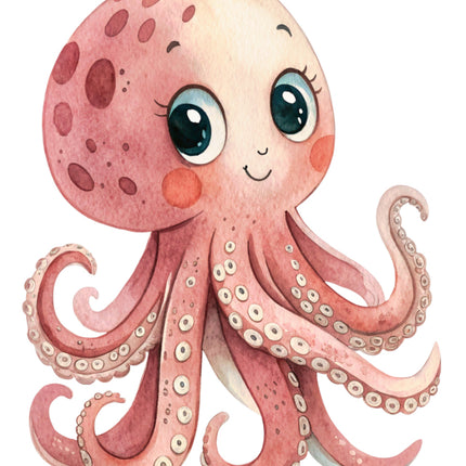 octopus fabric panel