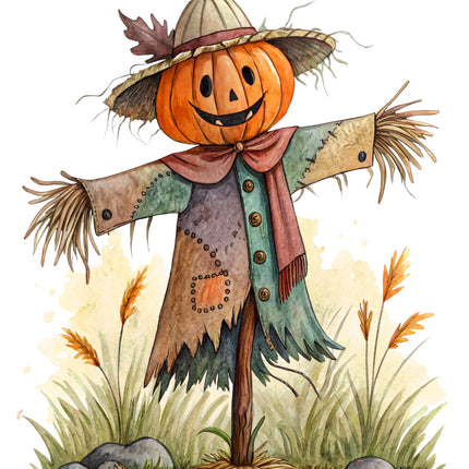 Scarecrow quilt square
