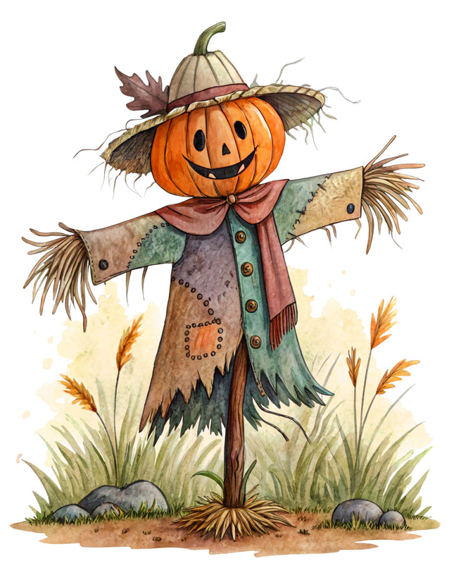 Scarecrow quilt square