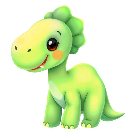 Dinosaur 100% Cotton Fabric Panel Block D2504