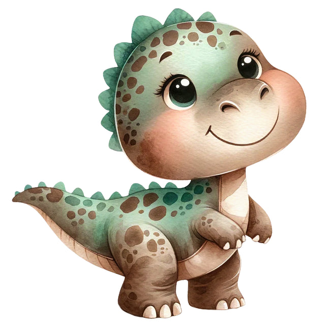 Dinosaur 100% Cotton Fabric Panel Block D2515