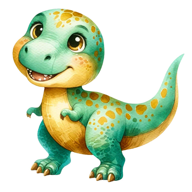 Dinosaur 100% Cotton Fabric Panel Block D2521