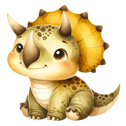 Dinosaur 100% Cotton Fabric Panel Block D2523