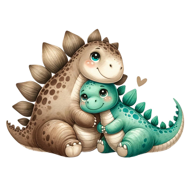 Dinosaurs 100% Cotton Fabric Panel Block D2527