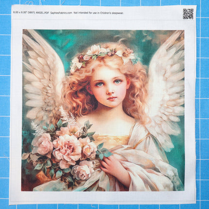 angel fabric panel