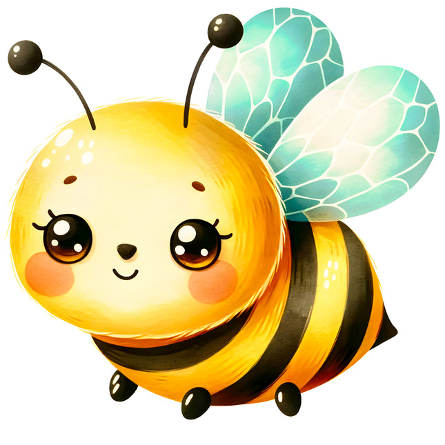 Bee 100% Cotton Fabric Panel Block DD1301