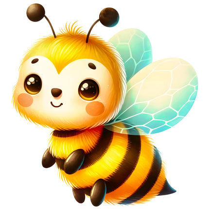 Bee 100% Cotton Fabric Panel Block DD1303