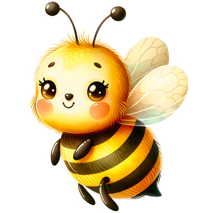 Bee 100% Cotton Fabric Panel Block DD1306