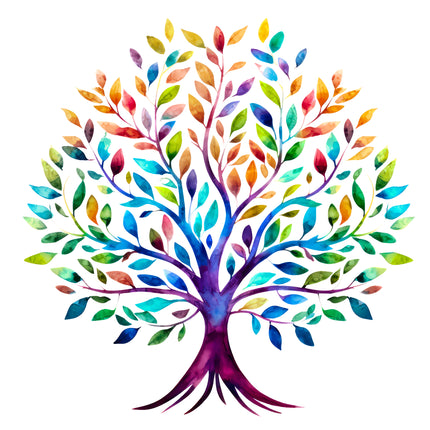 Tree of Life 100% Cotton Fabric Panel Block DD220