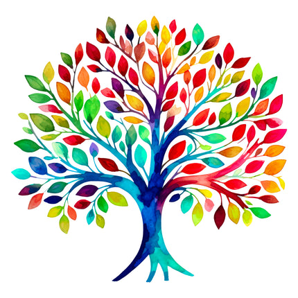 Tree of Life 100% Cotton Fabric Panel Block DD221