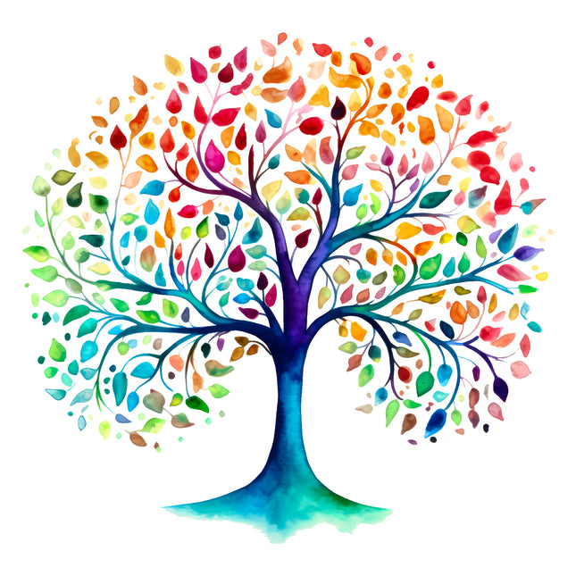 Tree of Life 100% Cotton Fabric Panel Block DD223