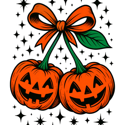 Halloween Pumpkins 100% Cotton Fabric Panel Block DD3510