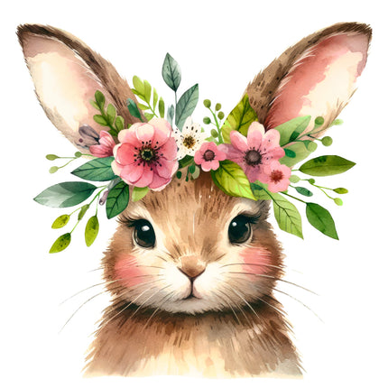 rabbit fabric panel