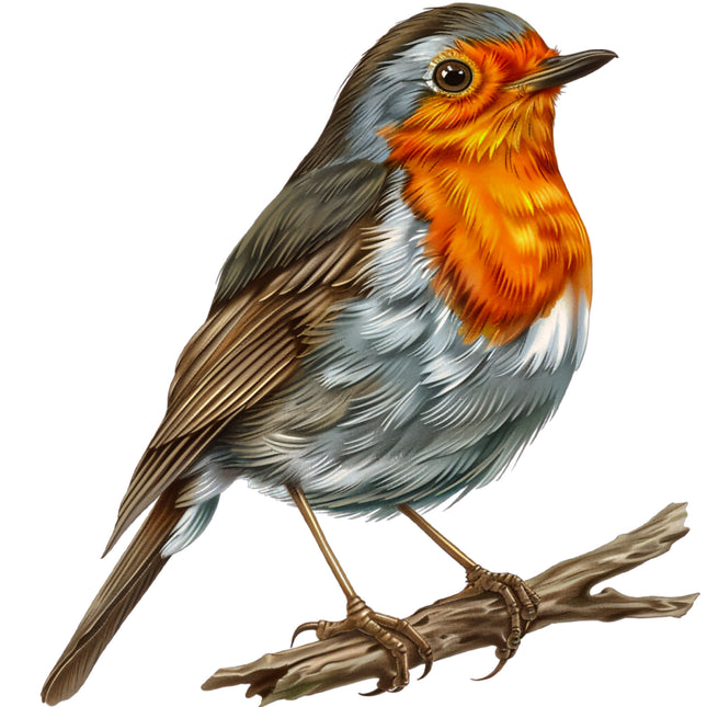 Robin 100% Cotton Fabric Panel Block DD687