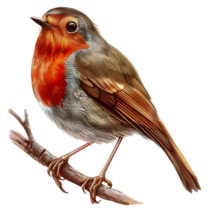 Robin 100% Cotton Fabric Panel Block DD689