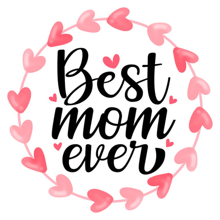 best mom ever fabric panel