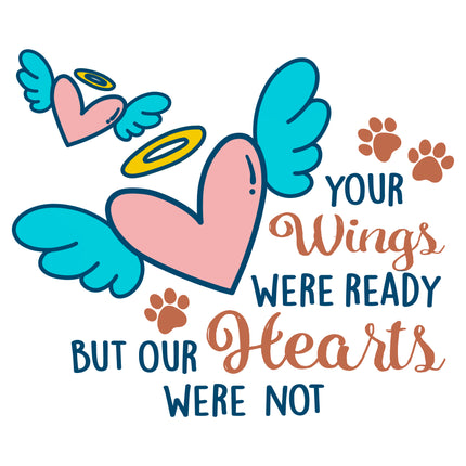 Pet Memoriam 100% Cotton Fabric Panel Block E5709