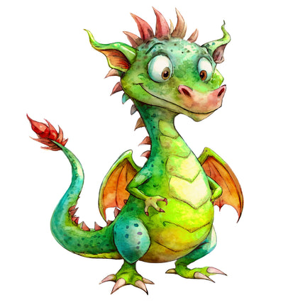 Dragon 100% Cotton Fabric Panel Block FLIP-EE1145