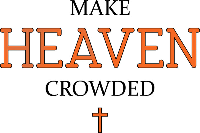 Make Heaven Crowded 100% Cotton Fabric Panel Block EE1311