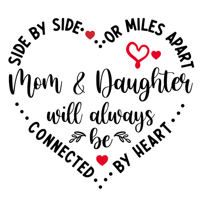 Mom & Daughter 100% Cotton Fabric Panel Block EE1905