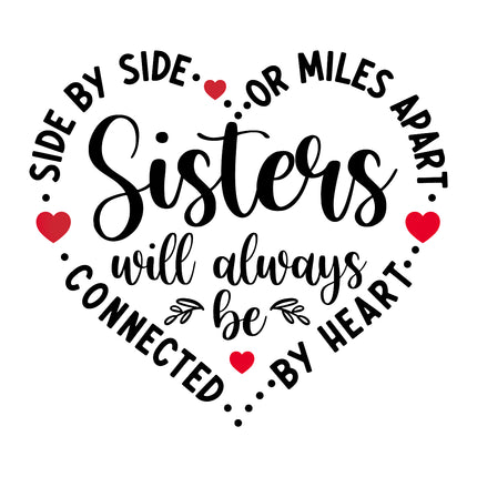 Sisters 100% Cotton Fabric Panel Block EE1907