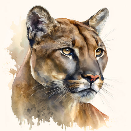 Cougar 100% Cotton Fabric Panel Block EE2303