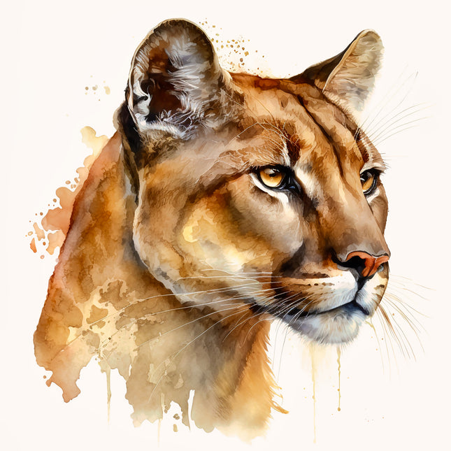 Cougar 100% Cotton Fabric Panel Block EE2304