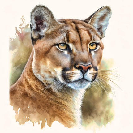 Cougar 100% Cotton Fabric Panel Block EE2306