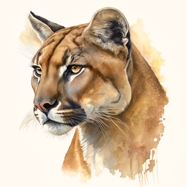 Cougar 100% Cotton Fabric Panel Block EE2308