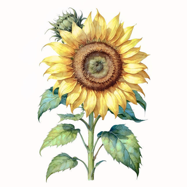 Sunflower 100% Cotton Fabric Panel Block EE2347