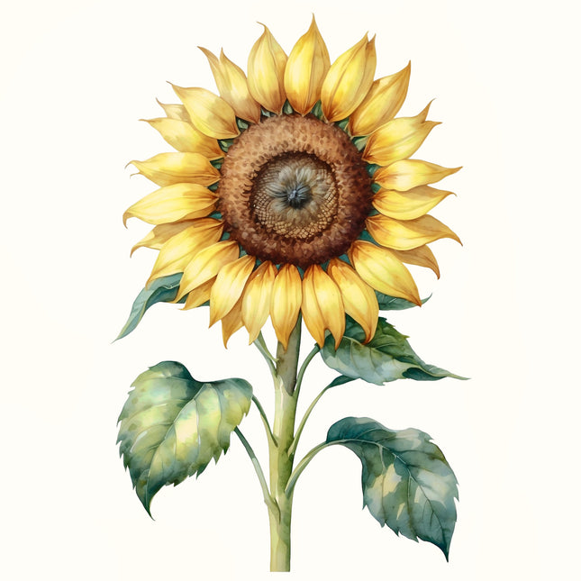 Sunflower 100% Cotton Fabric Panel Block EE2352