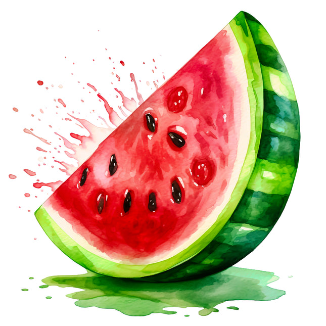 Watermelon 100% Cotton Fabric Panel Block EE257