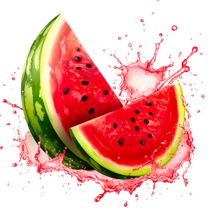 Watermelon 100% Cotton Fabric Panel Block EE261