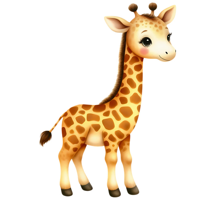 Baby Giraffe 100% Cotton Fabric Panel Block FLIP-EE2809