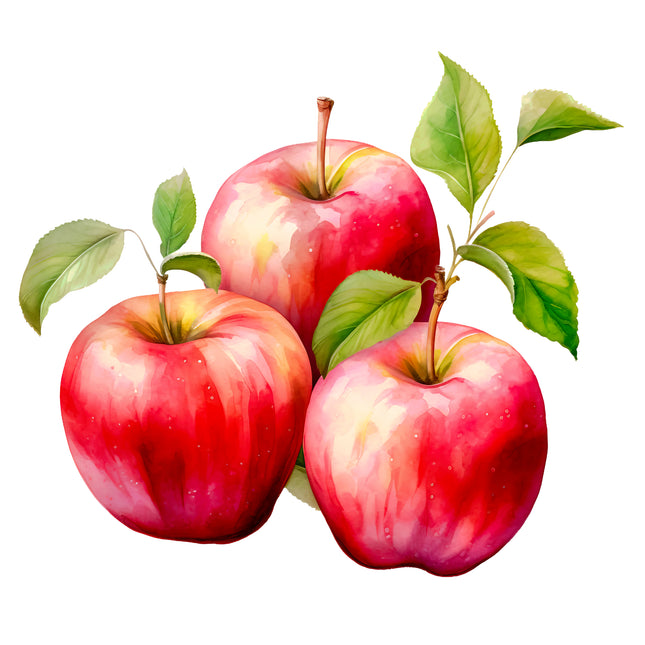 Apples 100% Cotton Fabric Panel Block EE328