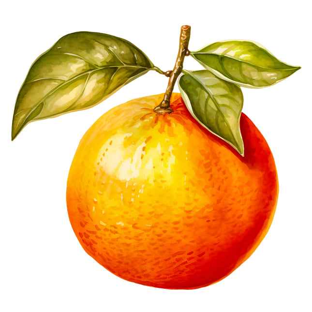 Orange 100% Cotton Fabric Panel Block EE504