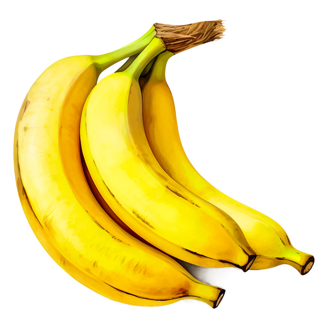 Bananas 100% Cotton Fabric Panel Block EE506