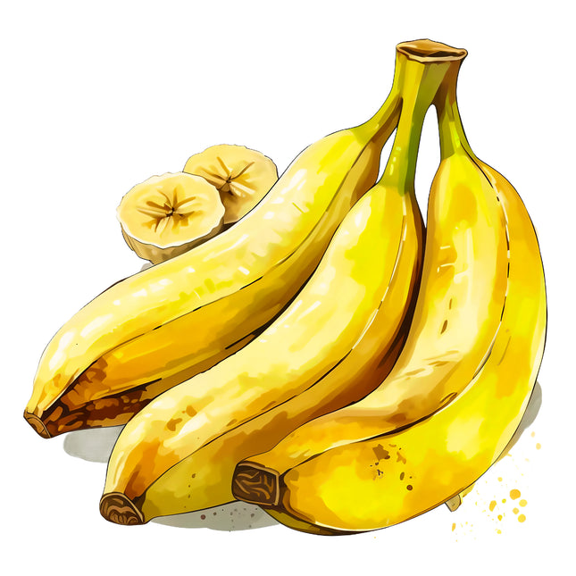 Bananas 100% Cotton Fabric Panel Block EE514