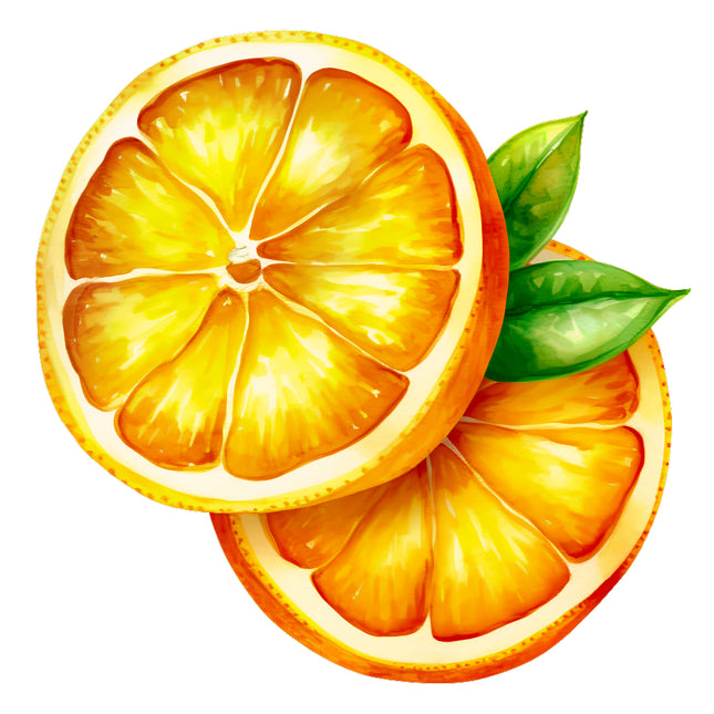 Fruit Oranges 100% Cotton Fabric Panel Block EE515