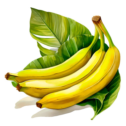 Bananas 100% Cotton Fabric Panel Block EE521