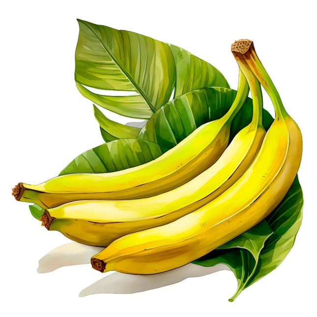 Bananas 100% Cotton Fabric Panel Block EE521