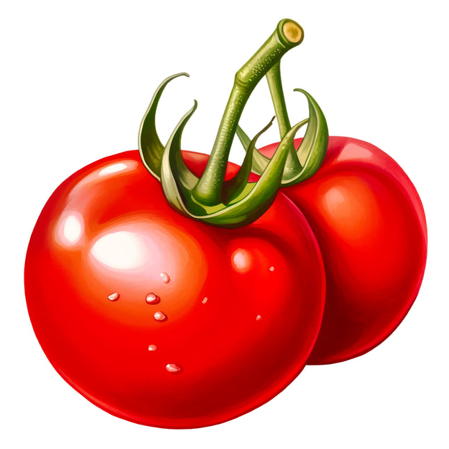 Tomatoes 100% Cotton Fabric Panel Block EE684