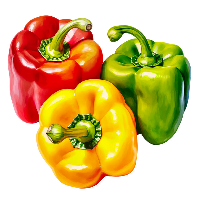 Peppers 100% Cotton Fabric Panel Block EE725