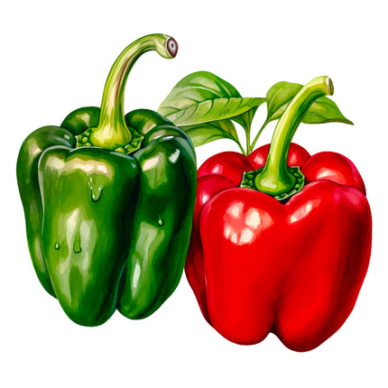 Peppers 100% Cotton Fabric Panel Block EE745