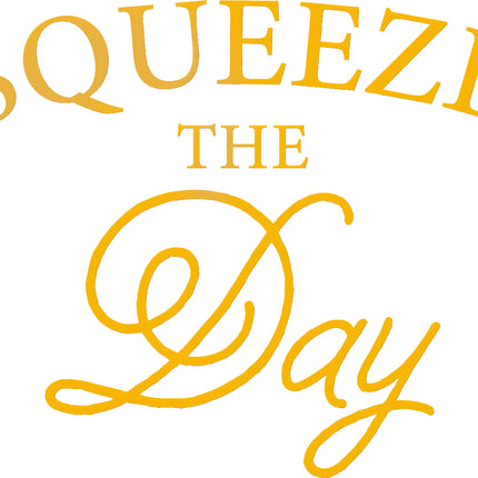Squeeze the Day / Lemon 100% Cotton Fabric Panel Block EE895